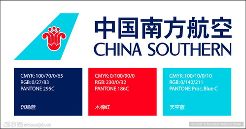 南方航空设计图 企业logo标志 标志图标
